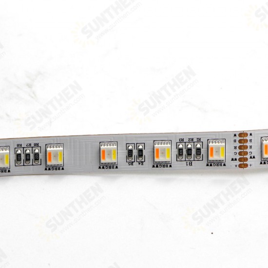 DC12V 5IN1 RGB+CCT LED Strip Light 5050 Flexible Tape Non-waterproof Indoor Lamp Home Decor