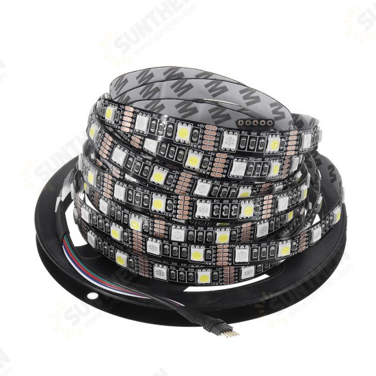 DC5V 12MM RGBW RGBWW Waterproof Non-Wateproof 5M 300LED Strip Light for Indoor Outdoor Home Decoration