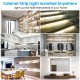 120LEDs 13FT USB Powered Flexible LED Strip Lights Dimmable Timer Wardrobe Cabinet Lamp Kitchen