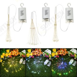 Hanging LED Firework Fairy String Light 8Modes Remote Home Party Wedding Decor Hanging LED Firework Fairy String Light 8Modes Remote Home Party Wedding Decor
