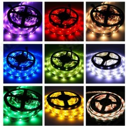 LED Strip Non-Waterproof 2A Power Supply 10/15/20m Double-Sided 35 Copper 12V 44 key Optional Plug Multi-specification Lamp with Decorative Lights LED Strip Non-Waterproof 2A Power Supply 10/15/20m Double-Sided 35 Copper 12V 44 key Optional Plug Multi-specification Lamp with Decorative Lights