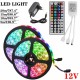 LED Strip Non-waterproof Naked Lamp Full 5/10/15/20m 54LED/M RGB Circuit Board 12V 44 Key with Decorative Lamp