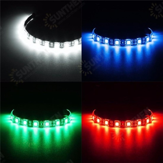 Waterproof Flexible Neon Adhesive LED Strip Light for PC Computer Case 12V 4 Pin