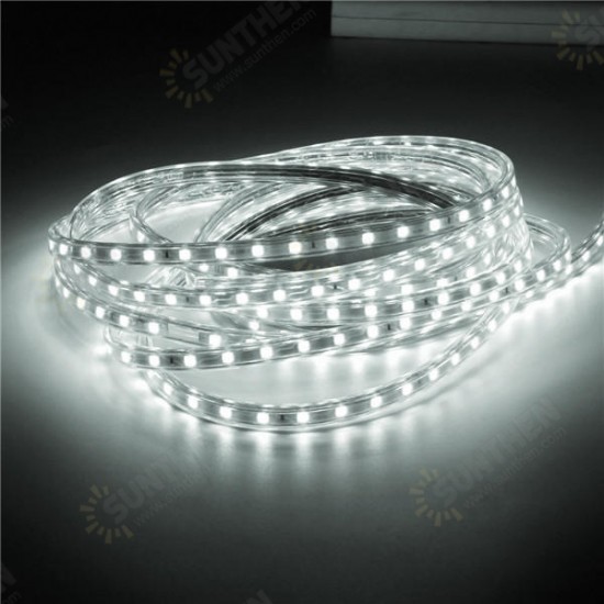 Waterproof IP67 5M 300SMD 5050 Red/Blue/Green/Warm White/White/RGB LED Light Strip 220V