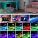 Waterproof USB DC5V SMD5050 Tape TV Background RGB LED Strip Light with Remote Controller