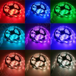 With IR Remote Controller&Receiver LED Strip Rgb Strip Remote Controls Color Changing Strip Lights SMD 5050 LED Strip Flexible Light Full Kit With IR Remote Controller&Receiver LED Strip Rgb Strip Remote Controls Color Changing Strip Lights SMD 5050 LED Strip Flexible Light Full Kit