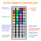 With IR Remote Controller&Receiver LED Strip Rgb Strip Remote Controls Color Changing Strip Lights SMD 5050 LED Strip Flexible Light Full Kit