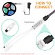 With IR Remote Controller&Receiver LED Strip Rgb Strip Remote Controls Color Changing Strip Lights SMD 5050 LED Strip Flexible Light Full Kit