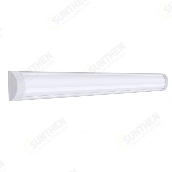 10Pcs 120cm LED Batten Linear Tube Light Fluorescent Lamp LED Surface Mount Lights