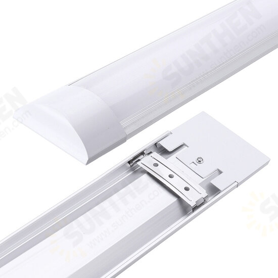 10Pcs 120cm LED Batten Linear Tube Light Fluorescent Lamp LED Surface Mount Lights