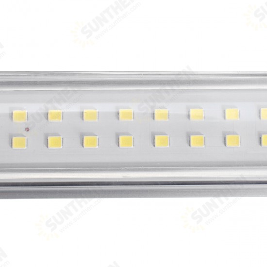 12-24V 72LED 5W Car Interior White Strip Lights Bar Lamp Car Van Caravan Boat Home 1800LM 6500K