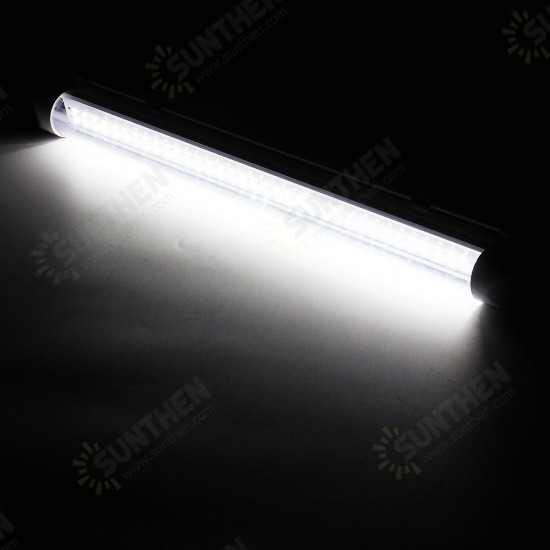 12-24V 72LED 5W Car Interior White Strip Lights Bar Lamp Car Van Caravan Boat Home 1800LM 6500K