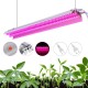 20W 96LED Grow Light Tube Full Spectrum Indoor Plant lamp Greenhouse Double Tube