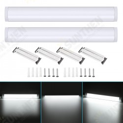2PCS 60cm Ceiling Batten Linear 2835SMD Tube Light Bar Surface Mount 20W Purification Tube Light 85-265V 2PCS 60cm Ceiling Batten Linear 2835SMD Tube Light Bar Surface Mount 20W Purification Tube Light 85-265V