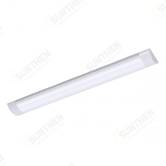 2PCS 60cm Ceiling Batten Linear 2835SMD Tube Light Bar Surface Mount 20W Purification Tube Light 85-265V