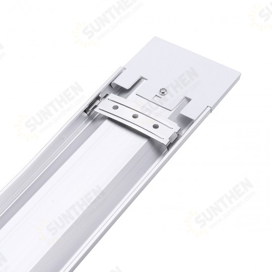 2PCS 60cm Ceiling Batten Linear 2835SMD Tube Light Bar Surface Mount 20W Purification Tube Light 85-265V