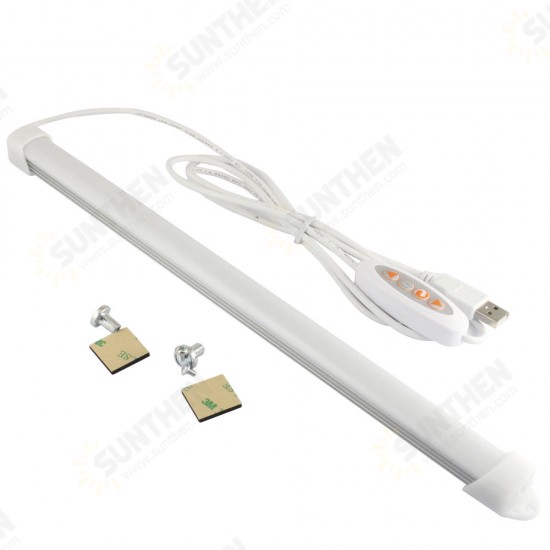 35CM 52CM 5W 8W 2835 SMD USB Dimmable LED Rigid Strip Bar Light Eyes Reading Table Lamp DC5V