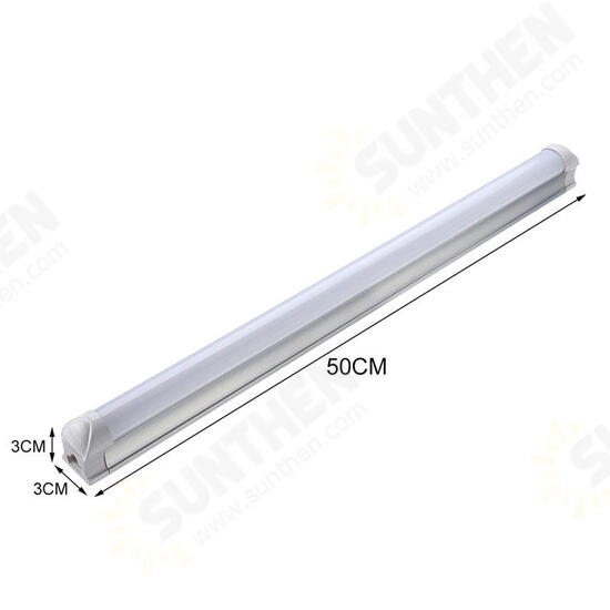 5PCS AC85-265V 50cm T8 G13 8W SMD2835 36 LED Tube Fluorescent Light for Indoor Home Kitchen Decor