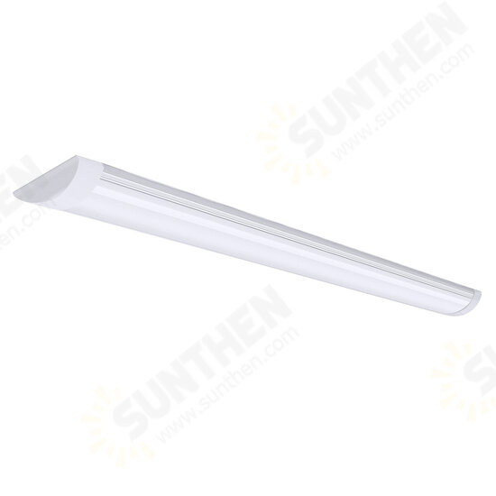 6Pcs 120cm AC85-265V LED Surface Mount Lights 2835SMD LED Batten Linear Tube Light for Office Supermarket Home