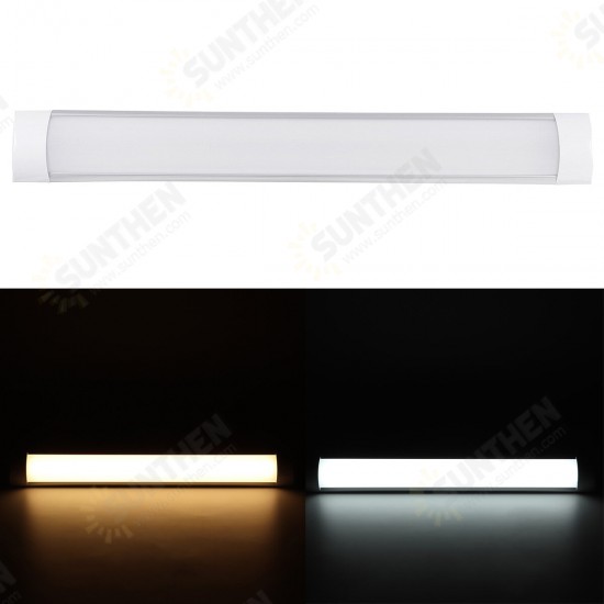 6Pcs 2FT LED Batten Tube Light For Garage Workshop Ceiling Panel Wall Lamp