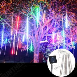 Waterproof Solar Powered 50cm 8 Tubes LED Meteor Shower Rain Garden Tree HoliDay Light Waterproof Solar Powered 50cm 8 Tubes LED Meteor Shower Rain Garden Tree HoliDay Light