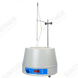 220V 2L Heating Mantle & Magnetic Stirrer Stirring Temperature Regulation Digital Display Lab Electric Sleeve 220V 2L Heating Mantle & Magnetic Stirrer Stirring Temperature Regulation Digital Display Lab Electric Sleeve
