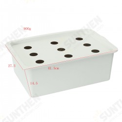 220V Hydroponic Grow Box 9 Holes DWC Indoor Aerobic Soilless Cultivation System Kit Water Planting 220V Hydroponic Grow Box 9 Holes DWC Indoor Aerobic Soilless Cultivation System Kit Water Planting