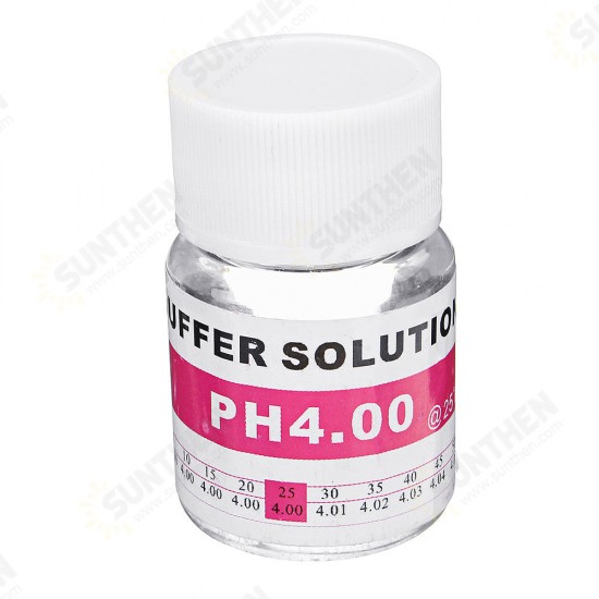 2Pcs 25ml PH 4.00/6.86 Meter PH Buffer Calibration Kit Buffer Solution Potassium Chloride