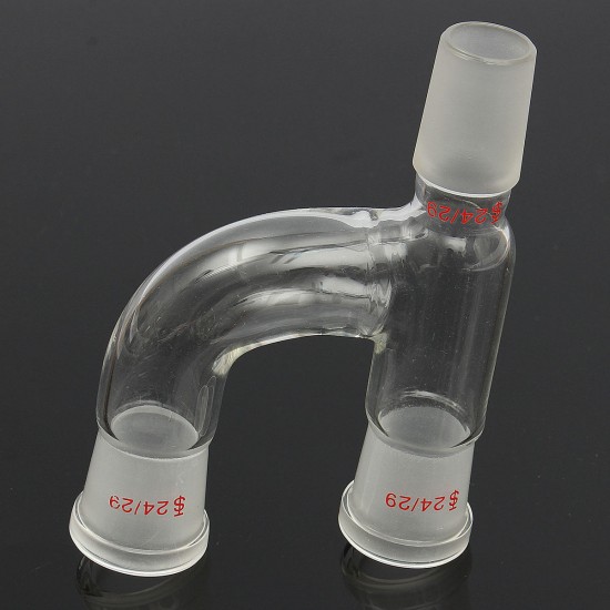 3 Way Glass Claisen Adapter w/ 24/29 Joints Borosilicate Connecting Adapter Glassware