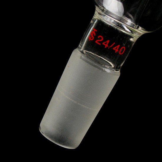 300mm 24/40 Glass Straight Liebig Condenser West Condenser Lab Distillation Glassware