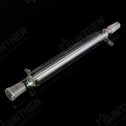 300mm 24/40 Glass Straight Liebig Condenser West Condenser Lab Distillation Glassware 300mm 24/40 Glass Straight Liebig Condenser West Condenser Lab Distillation Glassware