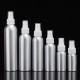 30ml-250ml Empty Aluminum Metal Spray Bottle Transparent/White Fine Mist Spray Head Portable Sprayer