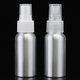 30ml-250ml Empty Aluminum Metal Spray Bottle Transparent/White Fine Mist Spray Head Portable Sprayer