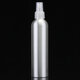 30ml-250ml Empty Aluminum Metal Spray Bottle Transparent/White Fine Mist Spray Head Portable Sprayer