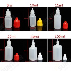 5-100ml Empty Plastic Dropper Bottles 5-100ml Empty Plastic Dropper Bottles