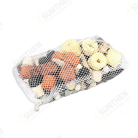 500g 13 in 1 Fish Tank Aquarium Bio Balls Filter Media Zipper Media Mess Bag