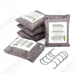 5Pcs Bamboo Charcoal Bag 200g Per Car Air Purifier Deodorizer Natural Freshener Odor Eliminator 5Pcs Bamboo Charcoal Bag 200g Per Car Air Purifier Deodorizer Natural Freshener Odor Eliminator