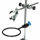 60cm Height Laboratory Iron Stand Support Flask Condenser Clamp Clip Set