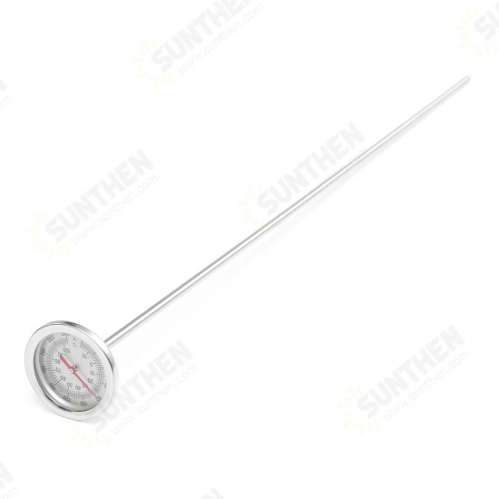 Compost Soil Thermometer Garden Backyard Bimetal Stainless Steel Measuring Probe