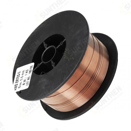 ER70S-6 / ER50-6 Mild Steel MIG Welding Wire - Welder Wires .023inch (0.6mm) 1KG