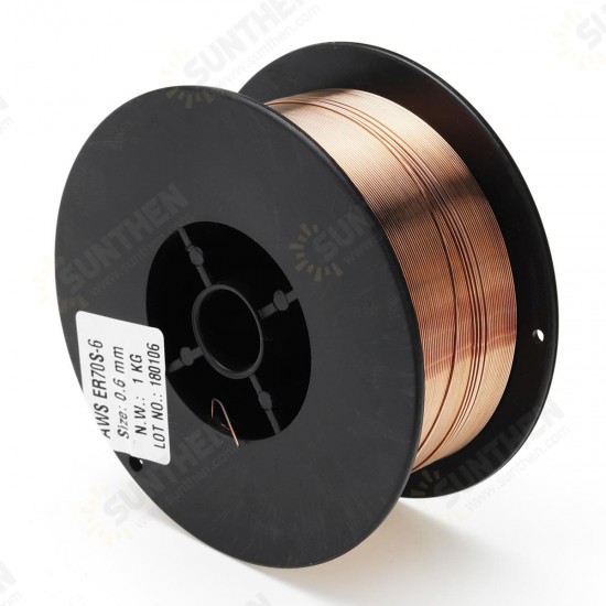 ER70S-6 / ER50-6 Mild Steel MIG Welding Wire - Welder Wires .023inch (0.6mm) 1KG