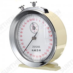 Mechanical Windup Stopwatch Clock 60s 0.2s 60min Game Timing Physics Experiment Timer Mechanical Windup Stopwatch Clock 60s 0.2s 60min Game Timing Physics Experiment Timer