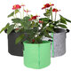 S/L Zipper Planting Grow Box Bag Breathable Vegetable Flower Growing Bucket Pot Container