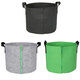 S/L Zipper Planting Grow Box Bag Breathable Vegetable Flower Growing Bucket Pot Container