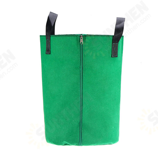 S/L Zipper Planting Grow Box Bag Breathable Vegetable Flower Growing Bucket Pot Container