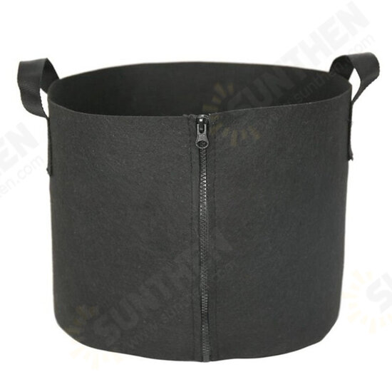 S/L Zipper Planting Grow Box Bag Breathable Vegetable Flower Growing Bucket Pot Container