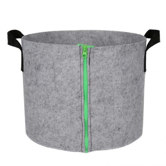 S/L Zipper Planting Grow Box Bag Breathable Vegetable Flower Growing Bucket Pot Container