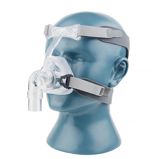 S/M/L Nasal Mask NM2 For CPAP Masks Interface Sleep Snore Strap With Headgear