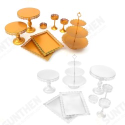 Wedding Cake Stand Crystal Decor Supplies Metal Cupcake Holder Crystal Plates Set Wedding Cake Stand Crystal Decor Supplies Metal Cupcake Holder Crystal Plates Set