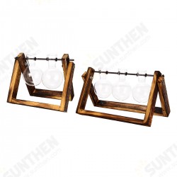 Wooden Stand Glass Terrarium Container Hydroponic System Plant Planter Flower Pot Desk Decoration Wooden Stand Glass Terrarium Container Hydroponic System Plant Planter Flower Pot Desk Decoration